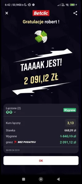 Review 1 - Client winning screenshot