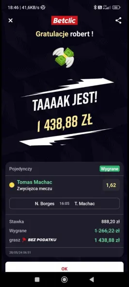 Review 3 - Client winning screenshot